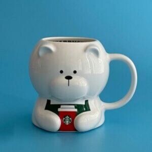 Starbucks 2025 Holiday Bearista Ceramic Mug Limited Edition